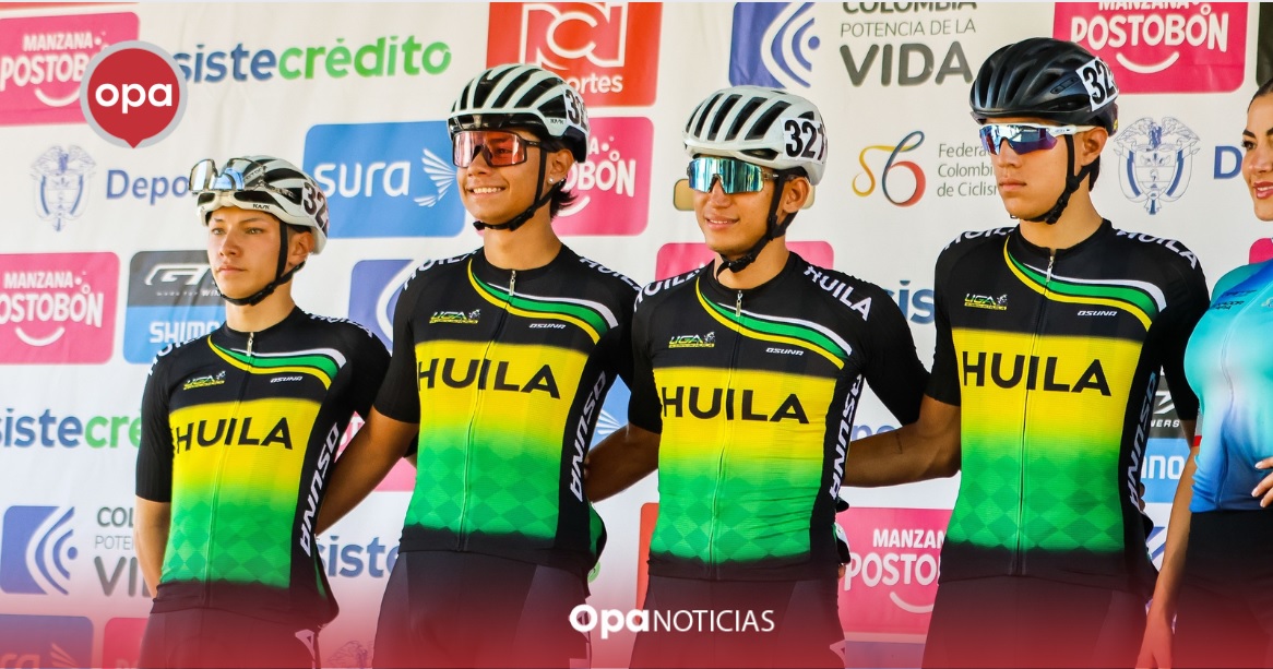 Dura jornada para los ciclistas huilenses en la Vuelta a la Juventud