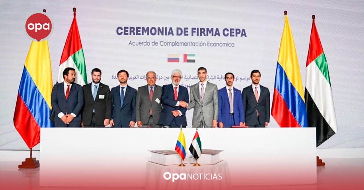 Colombia y Emiratos Árabes Unidos firman Acuerdo para impulsar el comercio bilateral