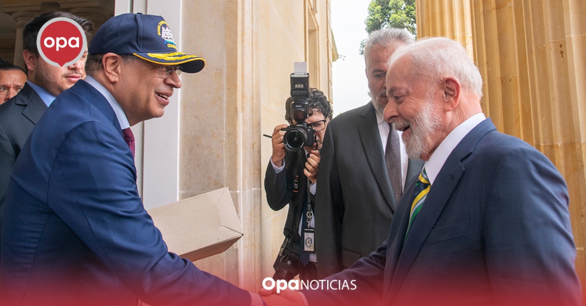 Encuentro entre los presidentes de Colombia y Brasil