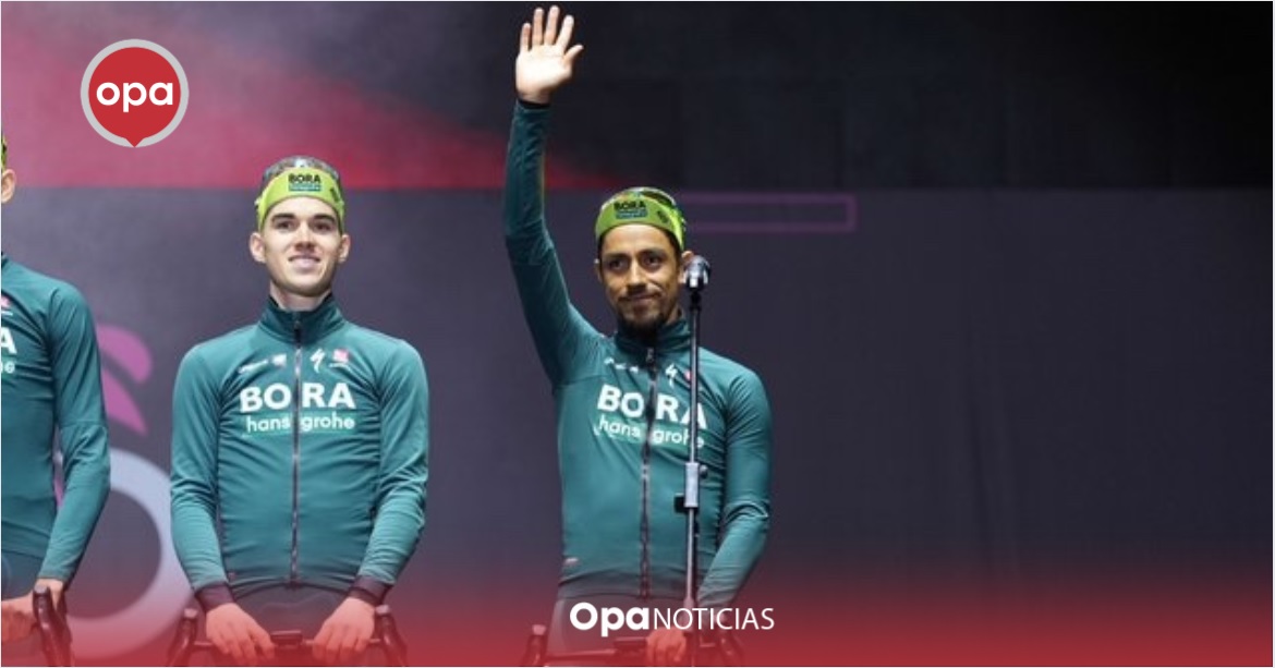 Daniel Felipe Martínez 'sube' en el Giro d'Italia