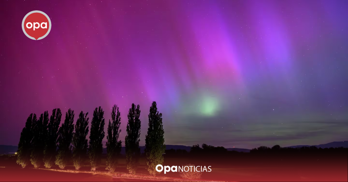 Auroras boreales espectaculares tras la mayor actividad solar en 11 años