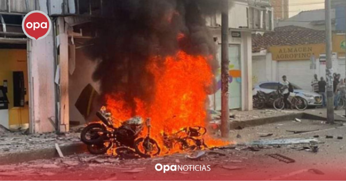 Nuevo Atentado en Jamundí: Motocicleta Bomba Detona Cerca de Patrulla Policial