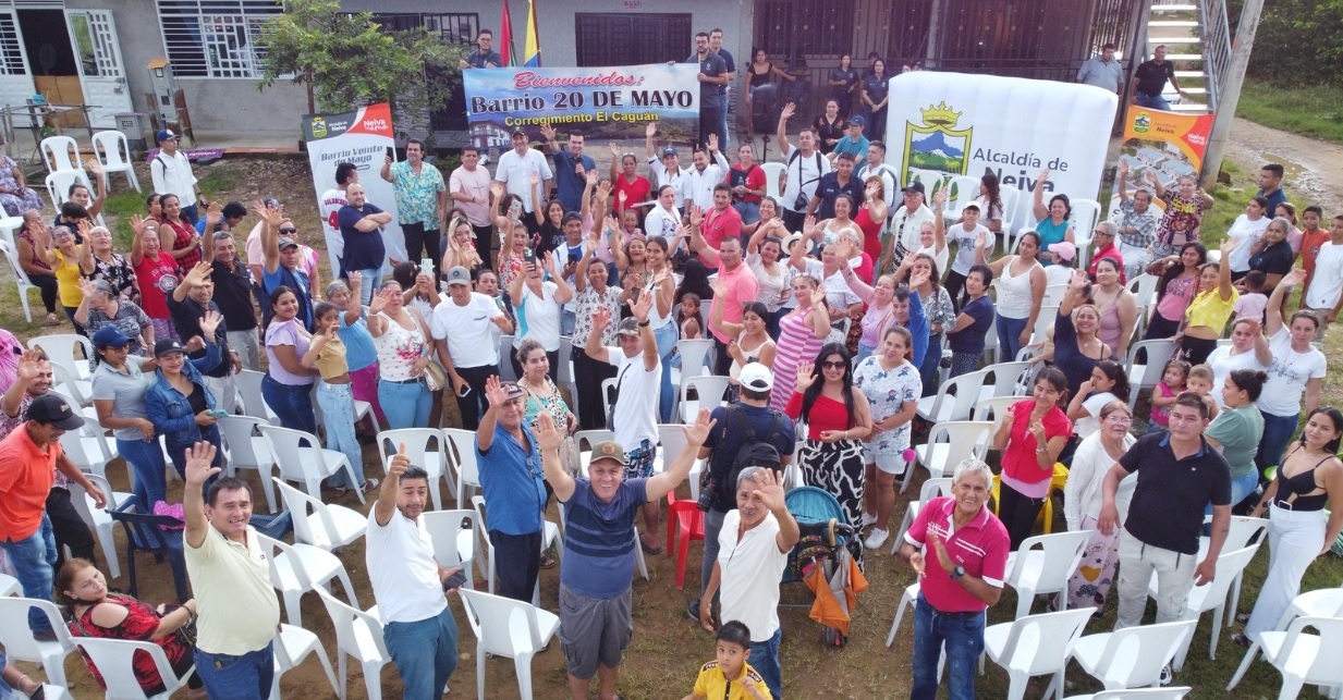 Un nuevo barrio legalizado en Neiva