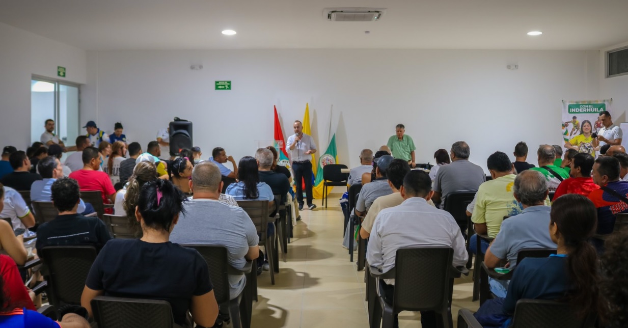 Se dio inicio a una nueva capacitación en el Inderhuila