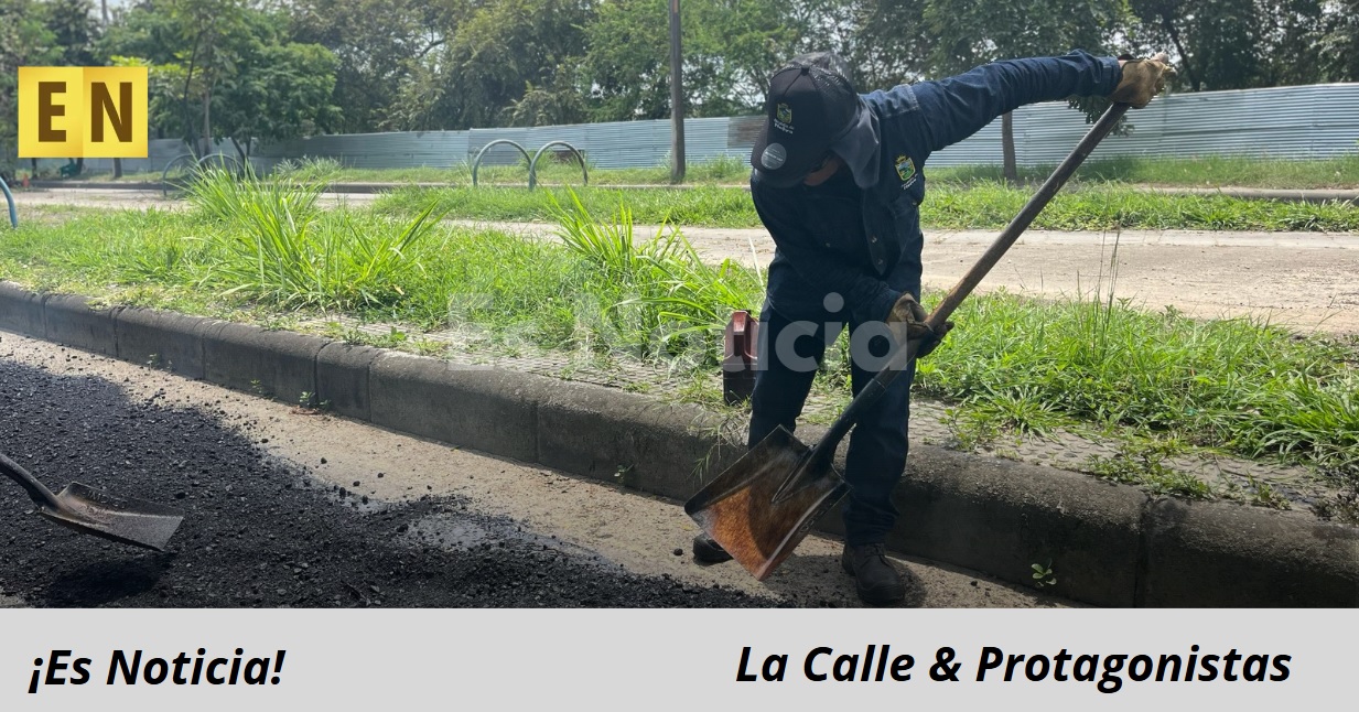 Trabajos viales en la vía a Surabastos